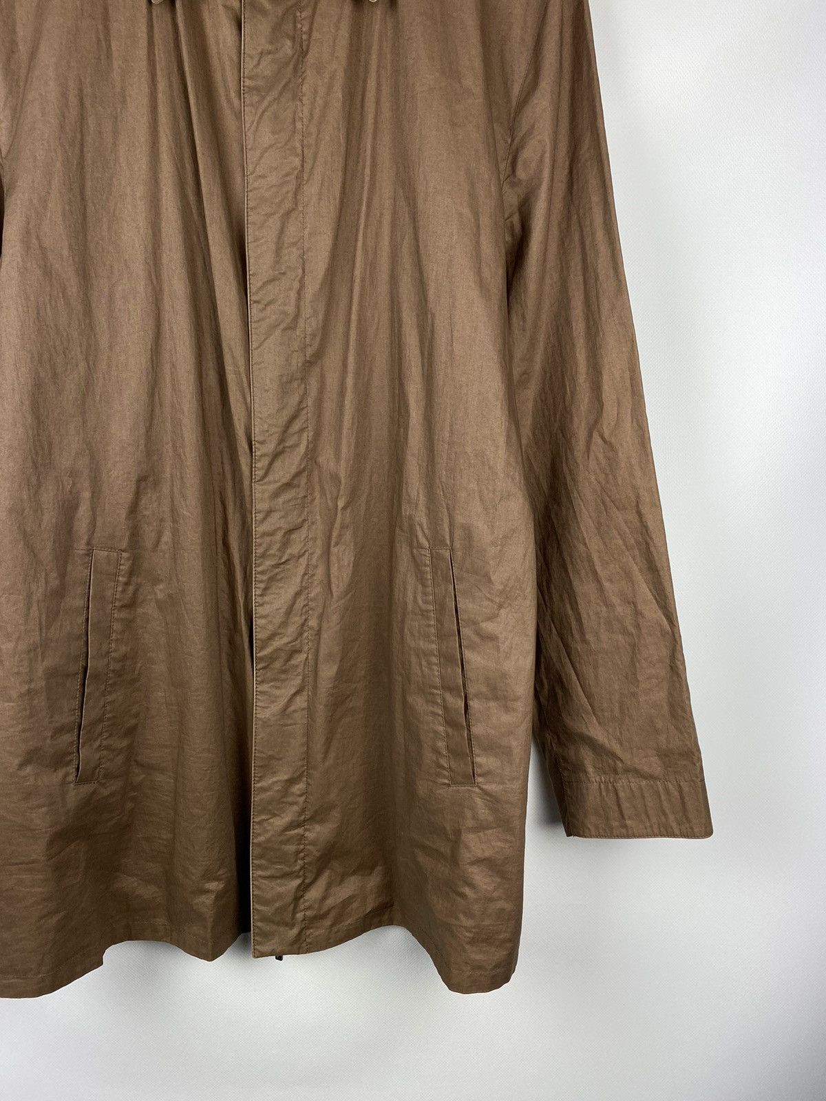 Ermenegildo Zegna Ermenegildo Zegna reversible trench coat leather details Size US L / EU 52-54 / 3 - 2 Thumbnail