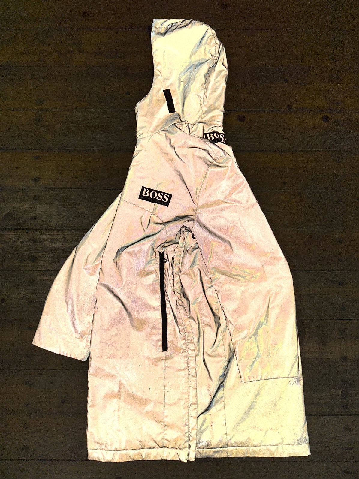Hugo Boss Hugo Boss Reflective Parkas Jacket 3M Vintage Size US XL / EU 56 / 4 - 2 Thumbnail
