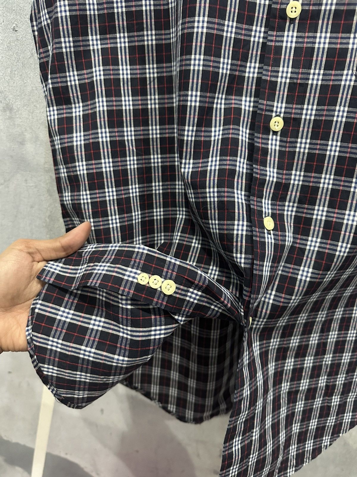 Burberry Vintage Burberrys Shirt Size US L / EU 52-54 / 3 - 6 Thumbnail