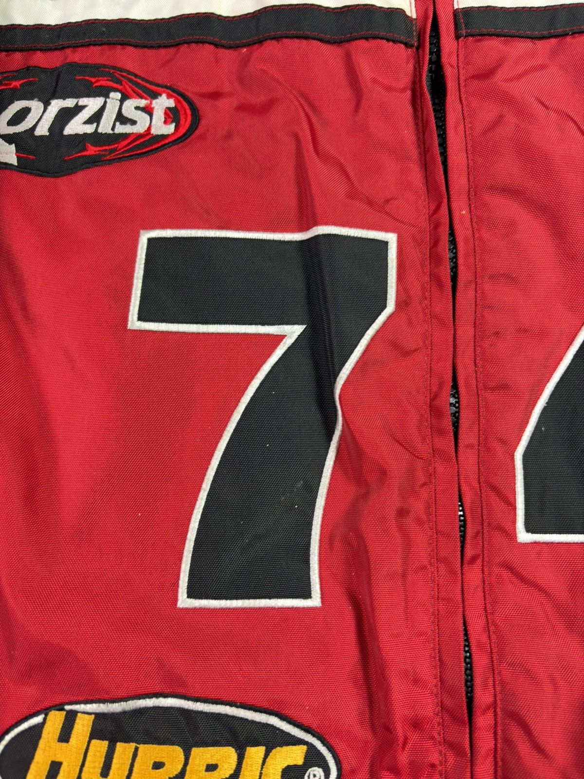 NASCAR Vintage Speed Freak #74 Fast Lane Nascar Racing Moto Jacket Size US XL / EU 56 / 4 - 9 Thumbnail
