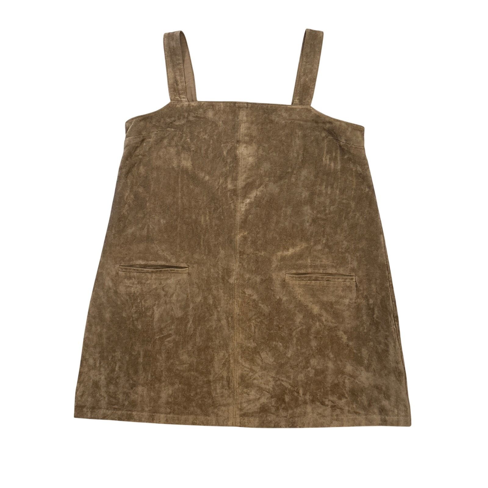 Abercrombie & Fitch Abercrombie and fitch faux suede boho Jumper dress XL Size XL / US 12-14 / IT 48-50 - 1 Thumbnail
