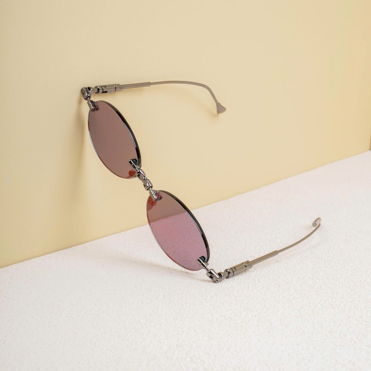 Kuboraum KUBORAUM H62 GM GUN METAL FLASH VIOLET BLUE SUNGLASSES Size ONE SIZE - 2 Thumbnail