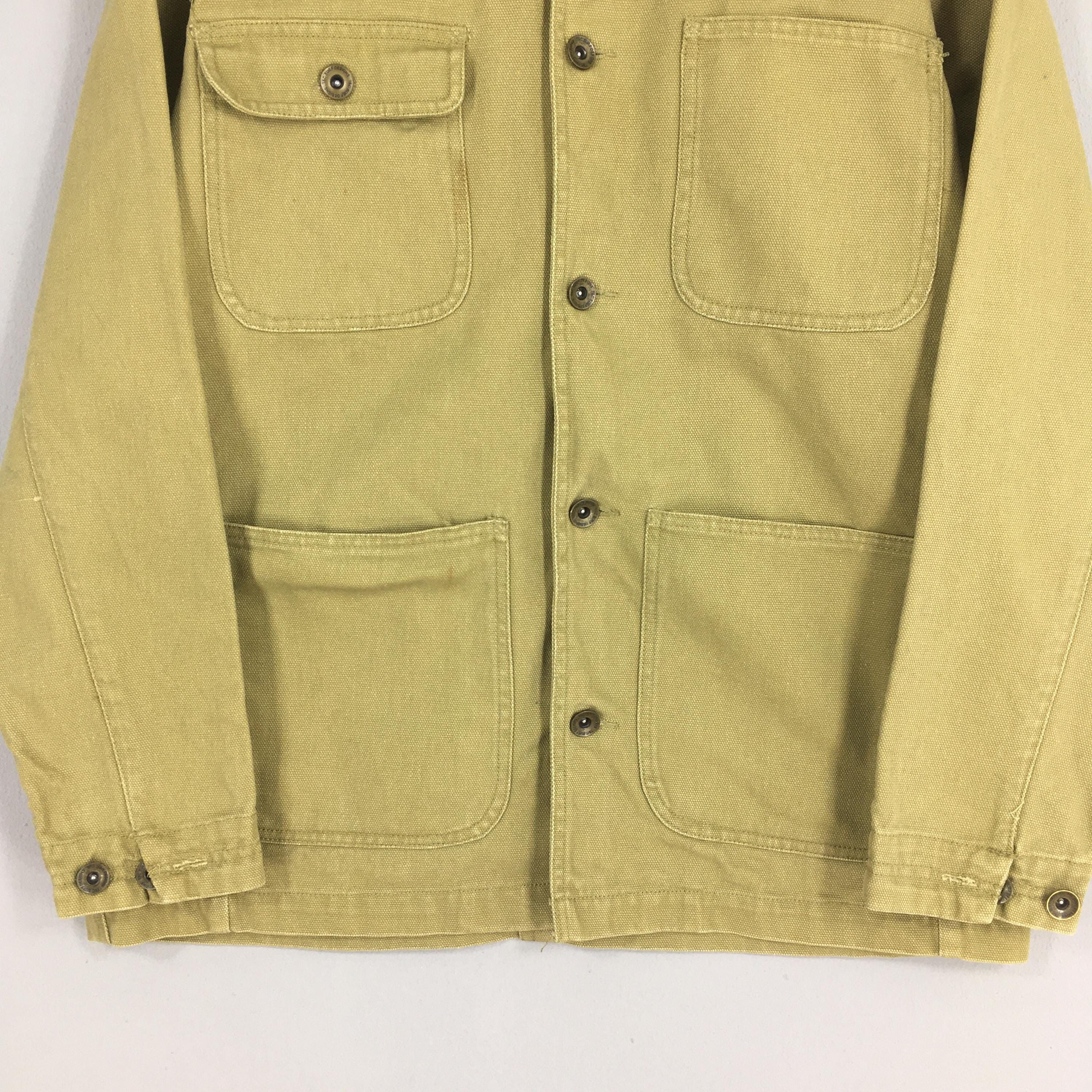 Other Vintage T&C Surf Designs Brown Denim Workers Jacket Large Size US L / EU 52-54 / 3 - 3 Thumbnail