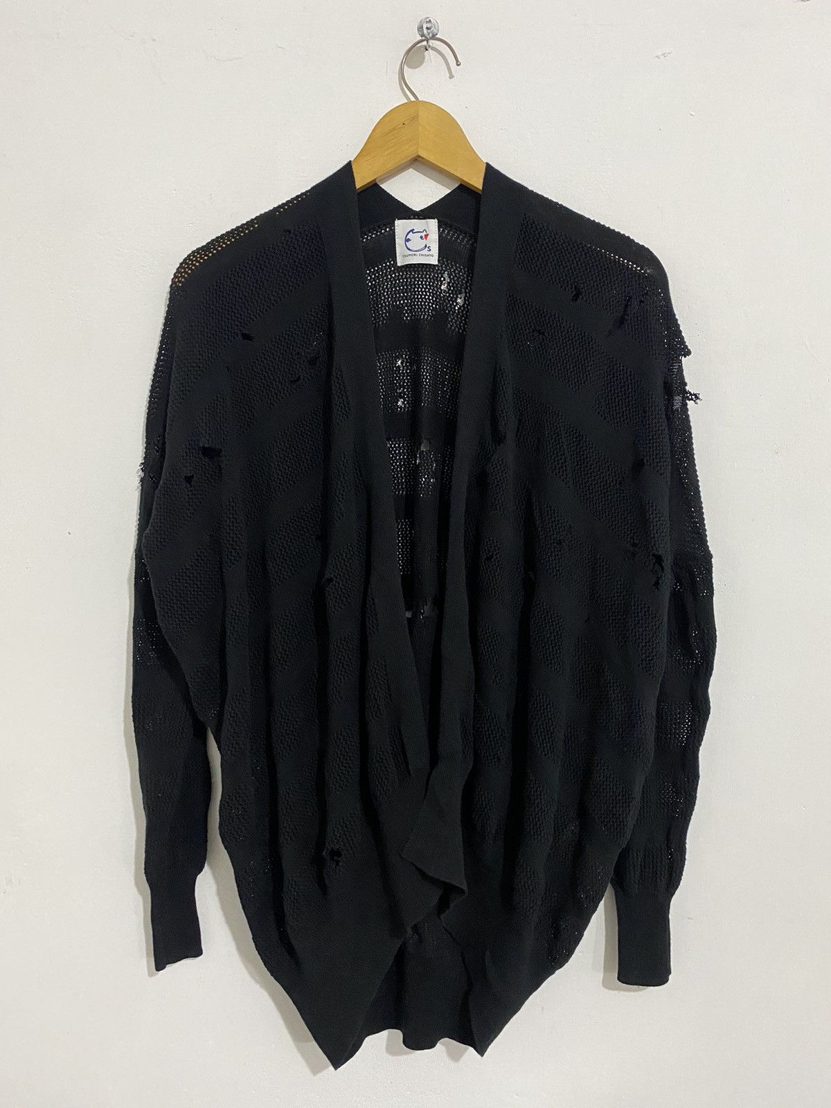 Issey Miyake × Japanese Brand × Tsumori Chisato Tsumori Chisato By Isseymiyake Disstressed Cardigan Size US M / EU 48-50 / 2 - 1 Thumbnail