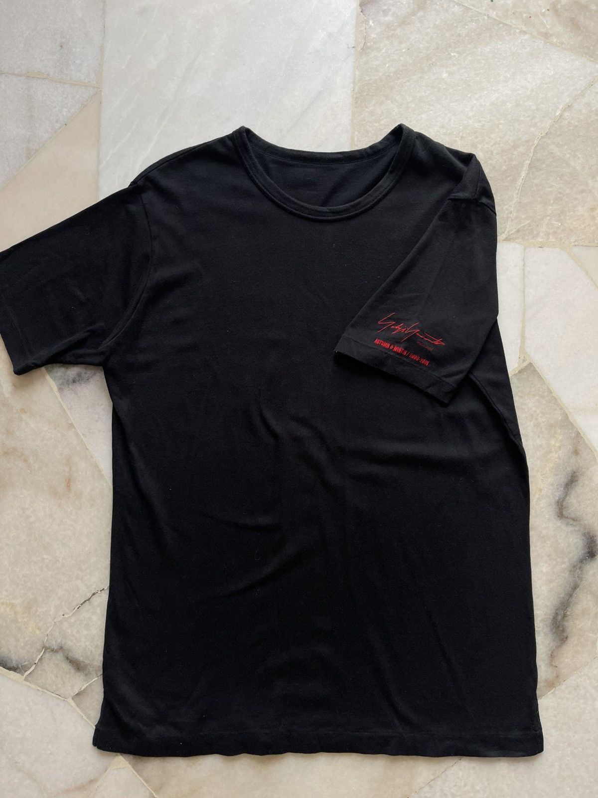 Yohji Yamamoto A/W 2000-2001 Yohji Yamamoto Pour Homme Sample Tee Size US L / EU 52-54 / 3 - 4 Thumbnail