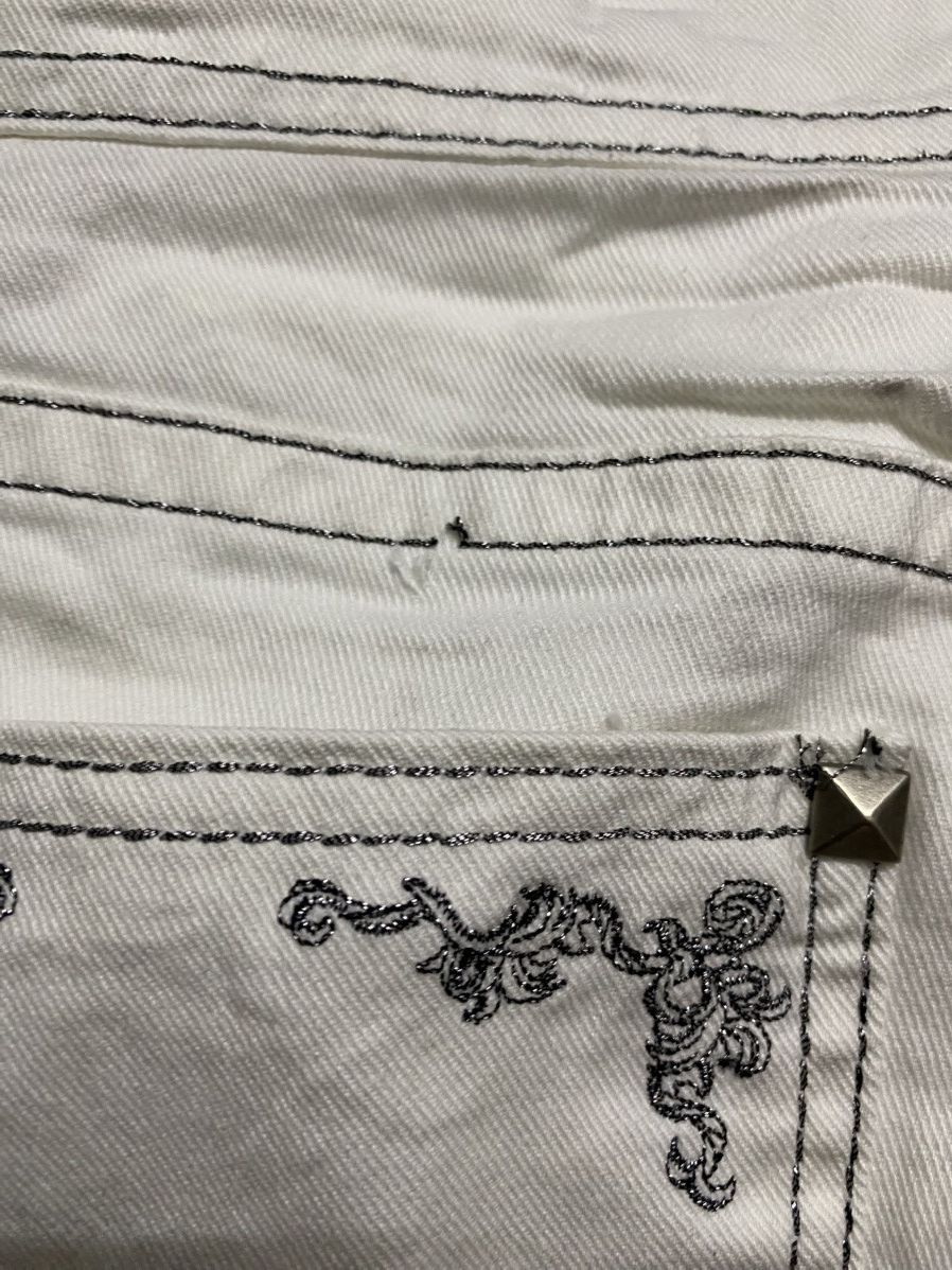 If Six Was Nine Xfrm Flared White Whisker Denim Size US 30 / EU 46 - 16 Thumbnail