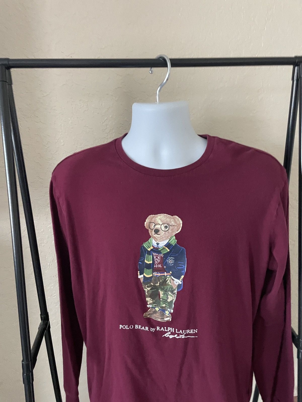 Polo Ralph Lauren Polo Bear Camo Preppy LS tee Size US M / EU 48-50 / 2 - 2 Thumbnail