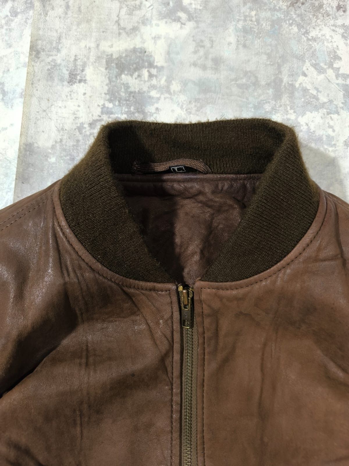 Leather Vintage Paris Dakar Leather Bomber Jacket Size US L / EU 52-54 / 3 - 5 Thumbnail