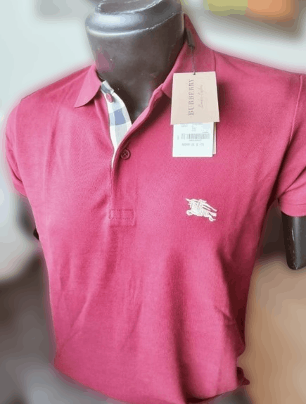Vintage 💥Burberry Vintage Polo - Gold Logo 💥 Size US XL / EU 56 / 4 - 3 Thumbnail
