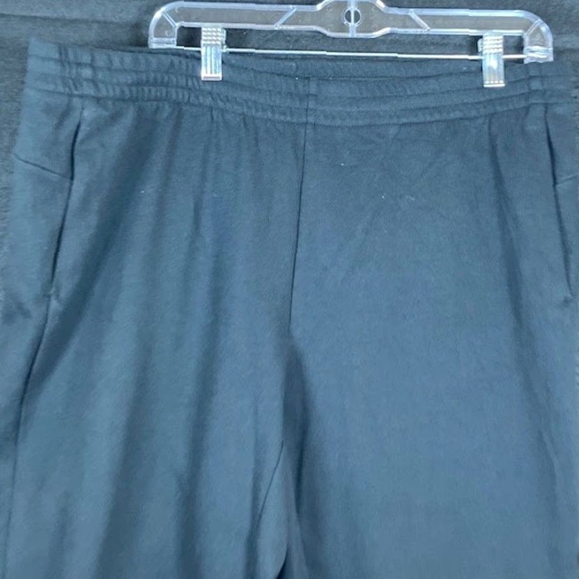 Adidas Adidas Mens Sweatpants Black Purple Pull On Straight Athletic Cotton Blend XL Pants Mens Size US 36 / EU 52 - 2 Thumbnail