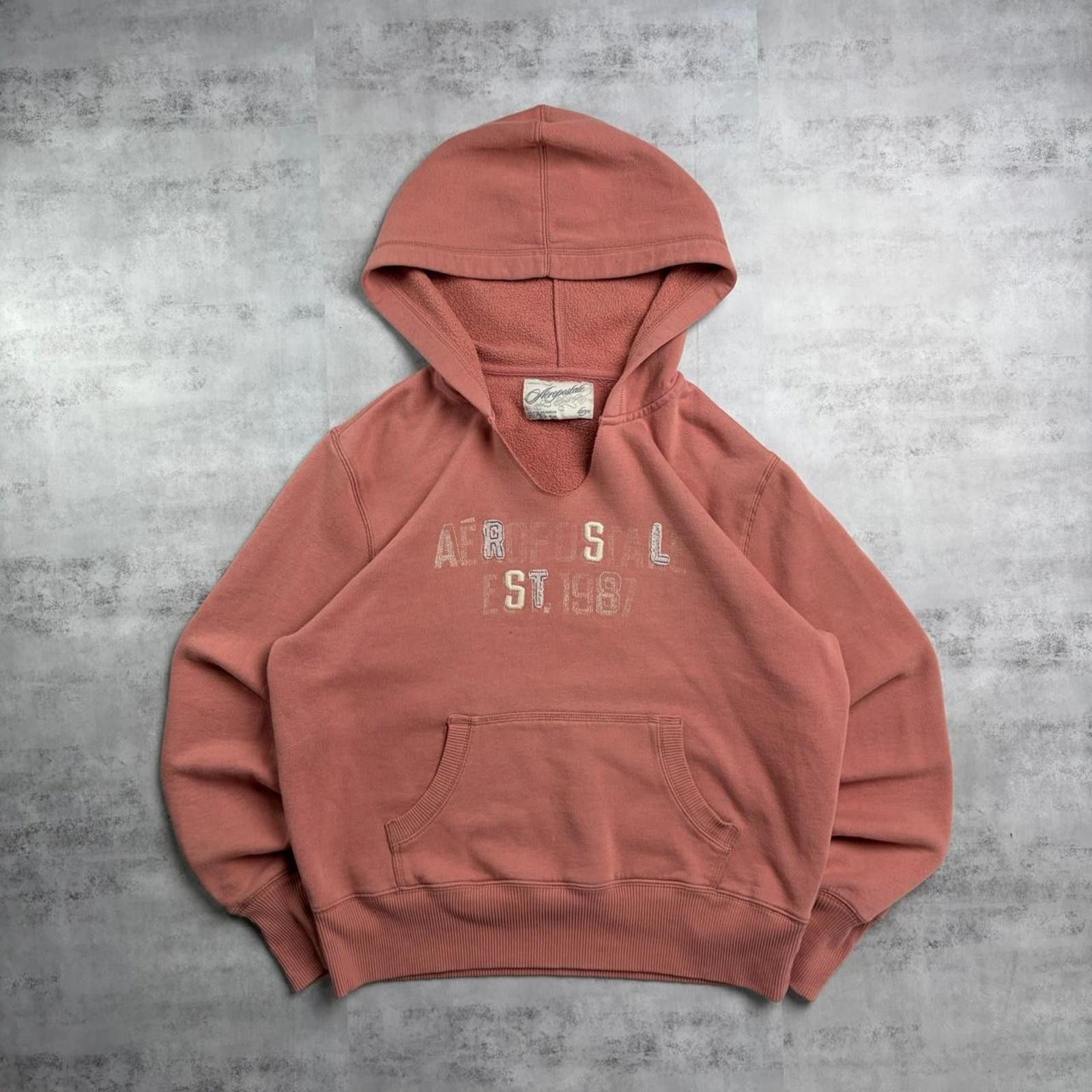 Aeropostale Y2K Pink Aeropostale Grunge Distressed Hoodie Size US L / EU 52-54 / 3 - 1 Thumbnail