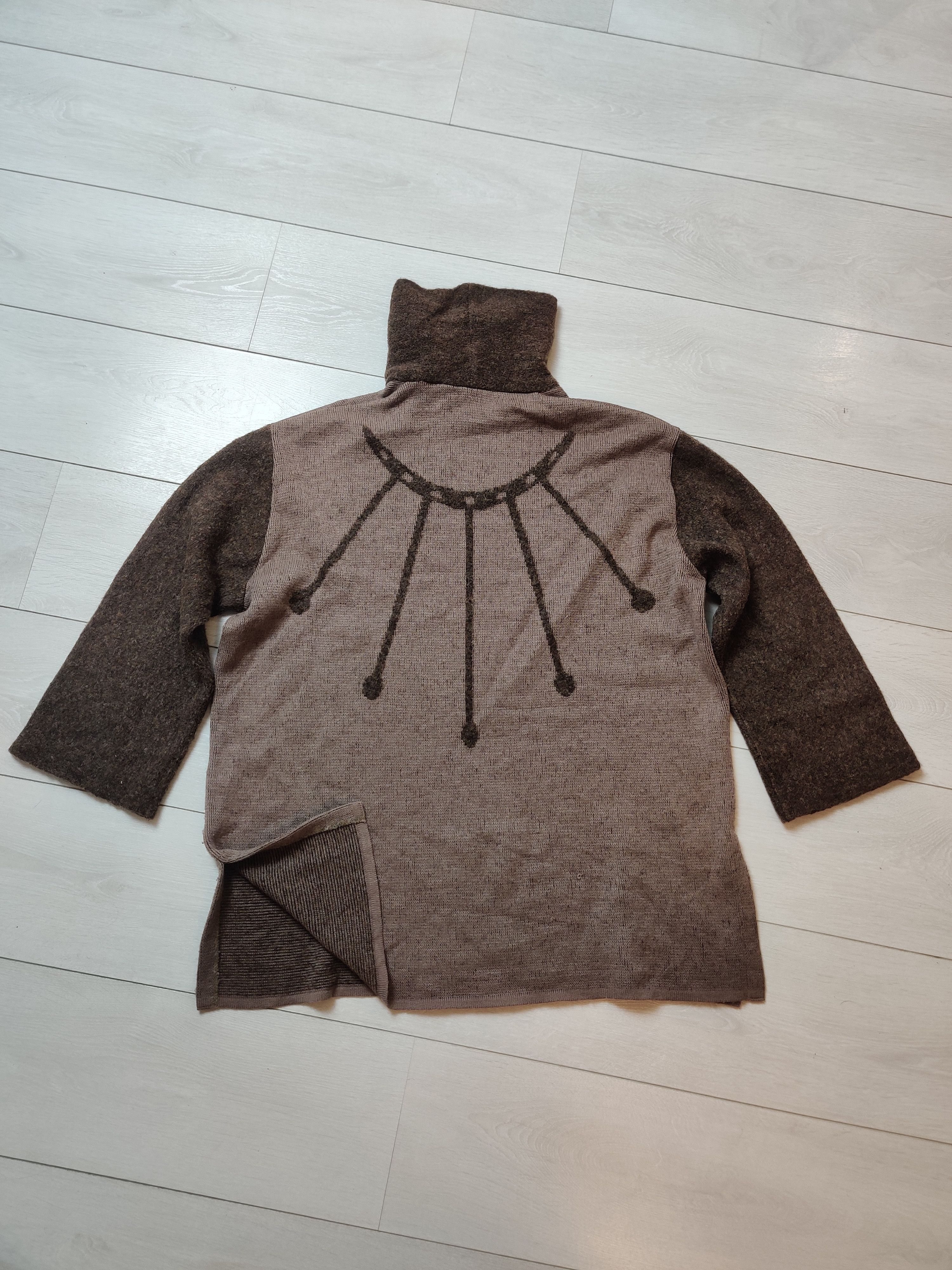 Other Chacok long tunic sweater merino wool made in France Size M / US 6-8 / IT 42-44 - 9 Thumbnail