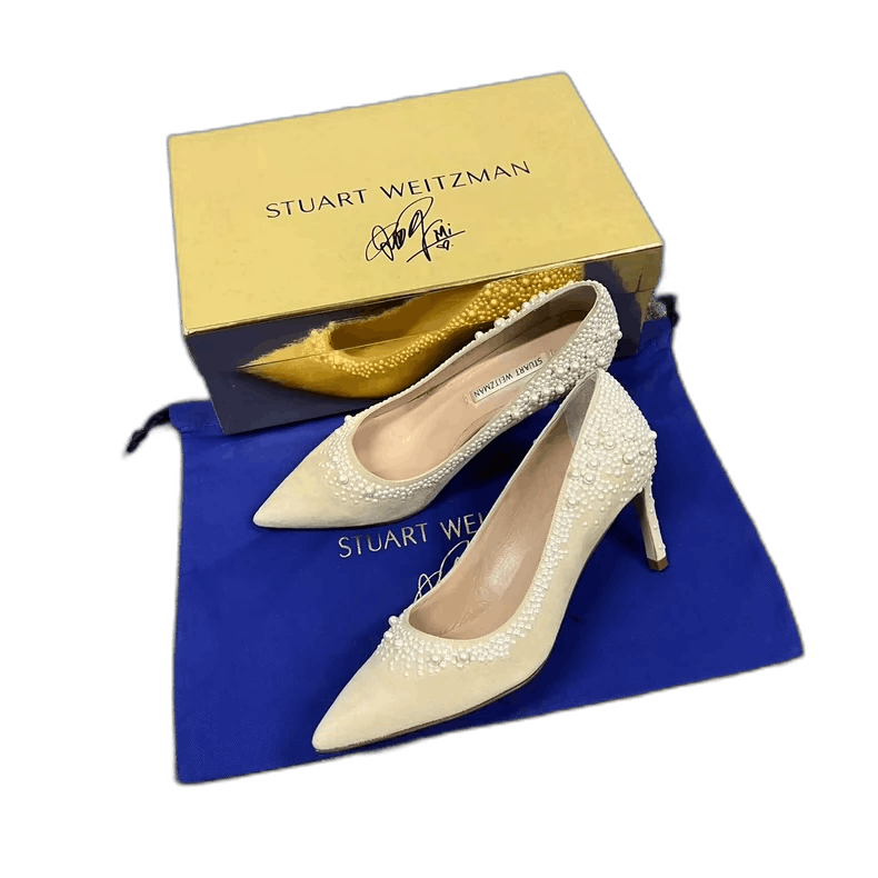Stuart Weitzman Stuart Weitzman High Heels with Signature Design Size US 6.5 / EU 39-40 - 1 Thumbnail