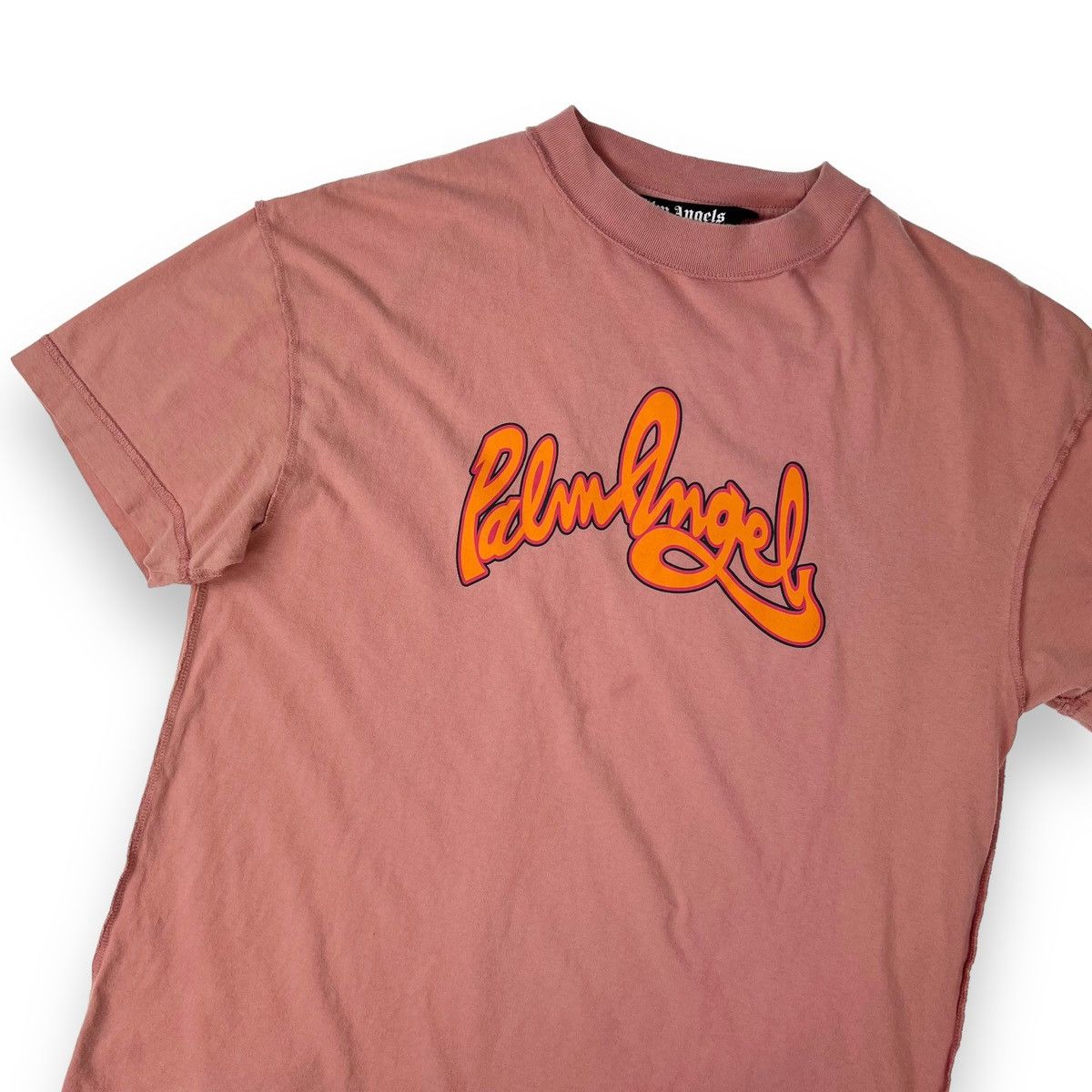 Palm Angels Palm Angels Rose Pink T Shirt Size US M / EU 48-50 / 2 - 1 Thumbnail