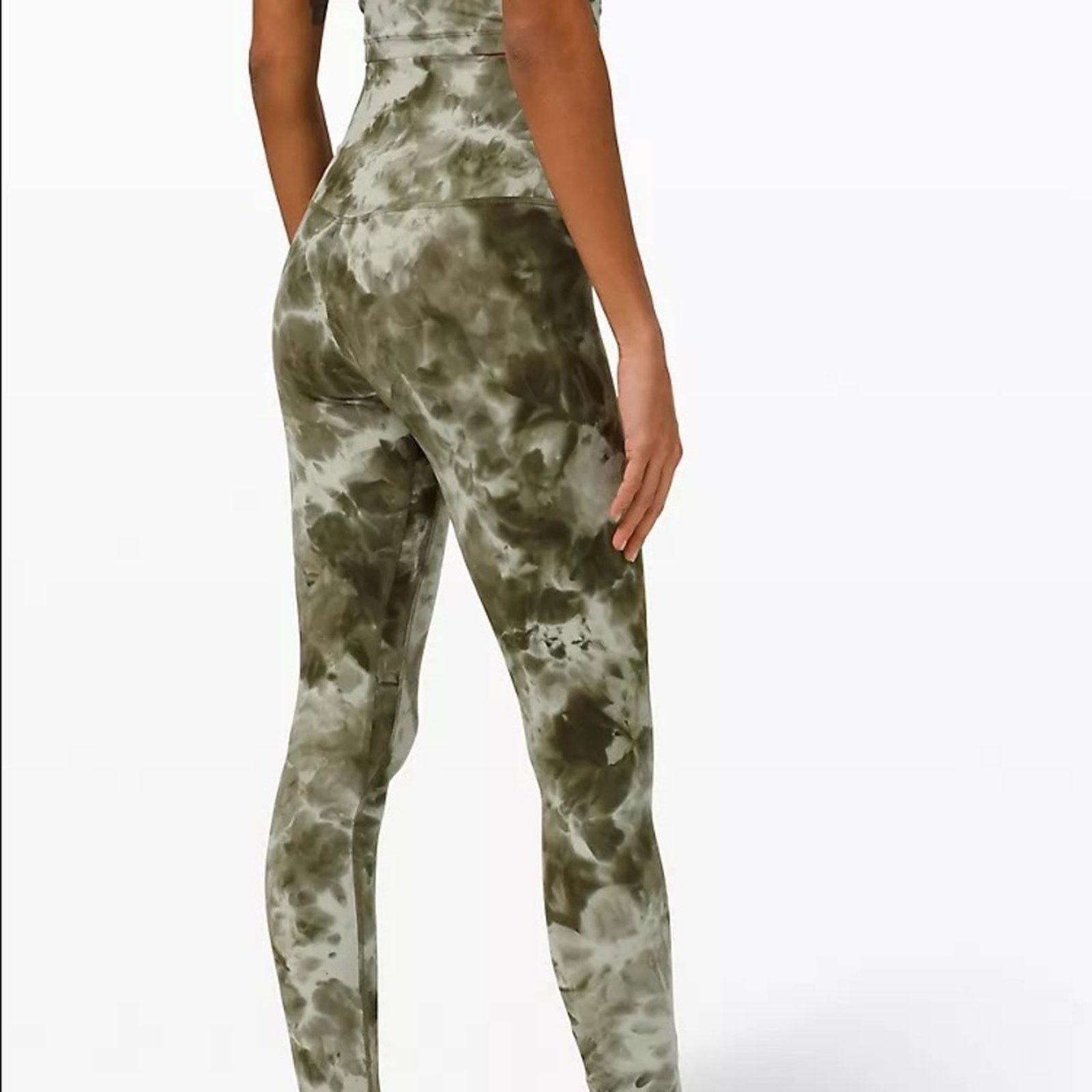 Lululemon LULULEMON Align HR Pant 18 28” Diamond Dye Light Sage Green Size 40" / US 18 - 13 Thumbnail