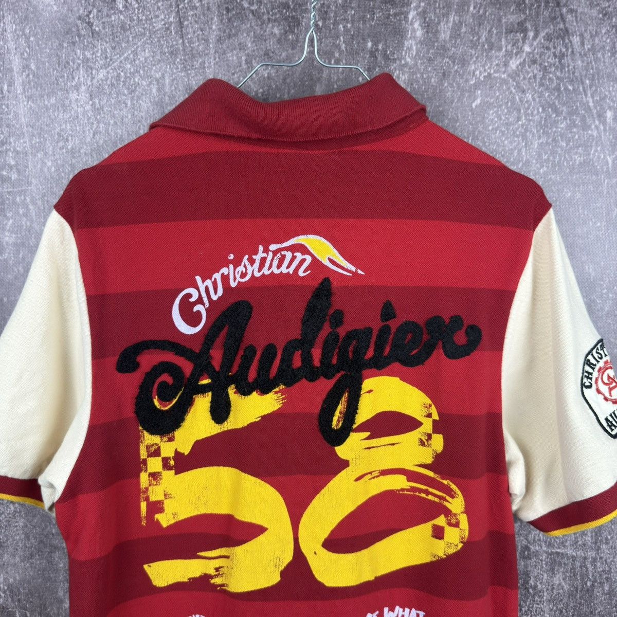 Christian Audigier Y2K vintage Christian Audigier garage parts polo shirt Size US M / EU 48-50 / 2 - 5 Thumbnail