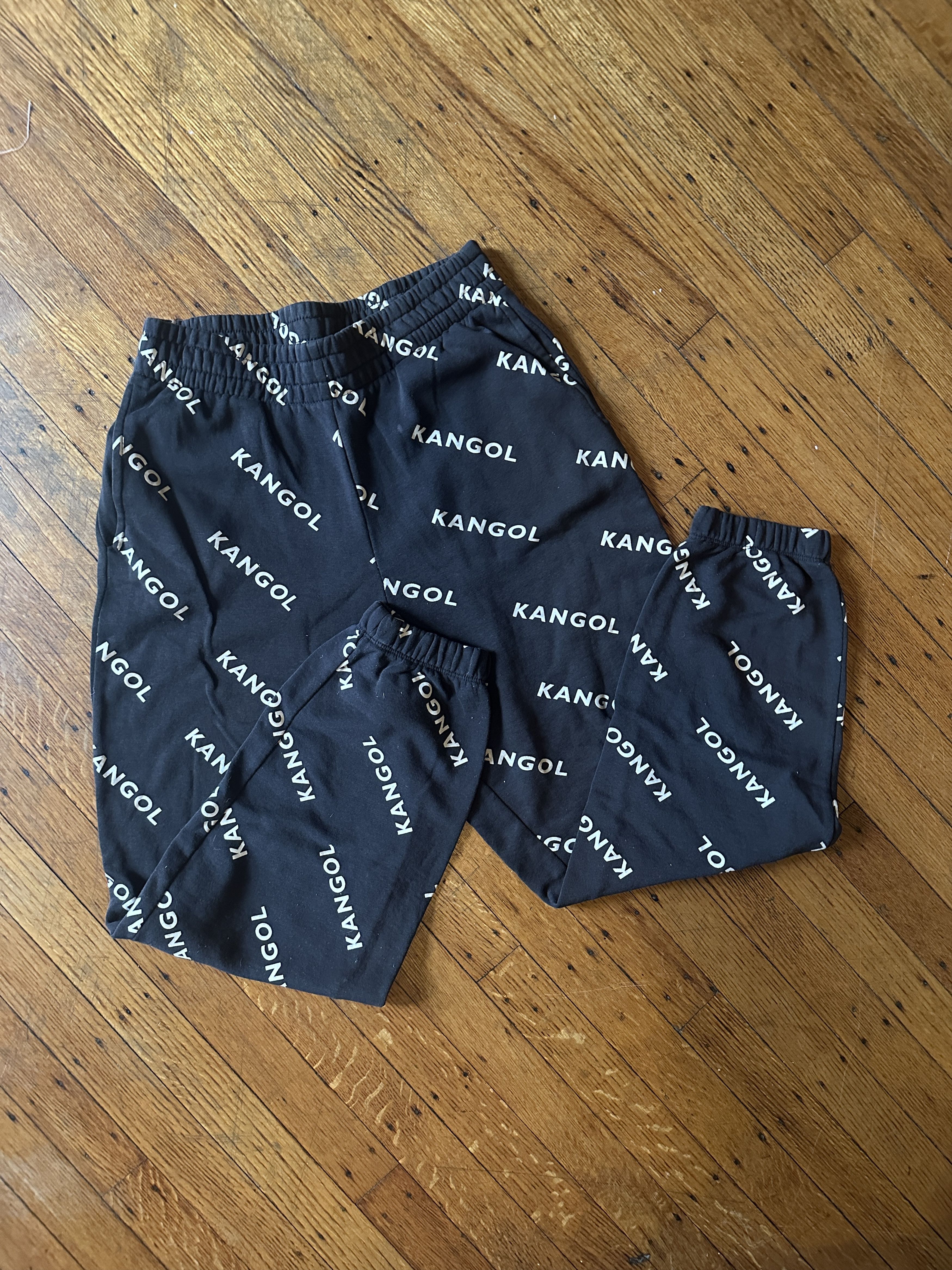 Kangol Kangol x H&M Sweatpants faded joggers logo print Mens Sz Sm Size US 29 - 1 Thumbnail