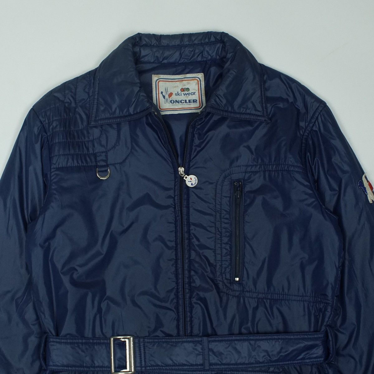 Moncler *NoTariff 90s Moncler Belted Jacket Size M / US 6-8 / IT 42-44 - 2 Thumbnail