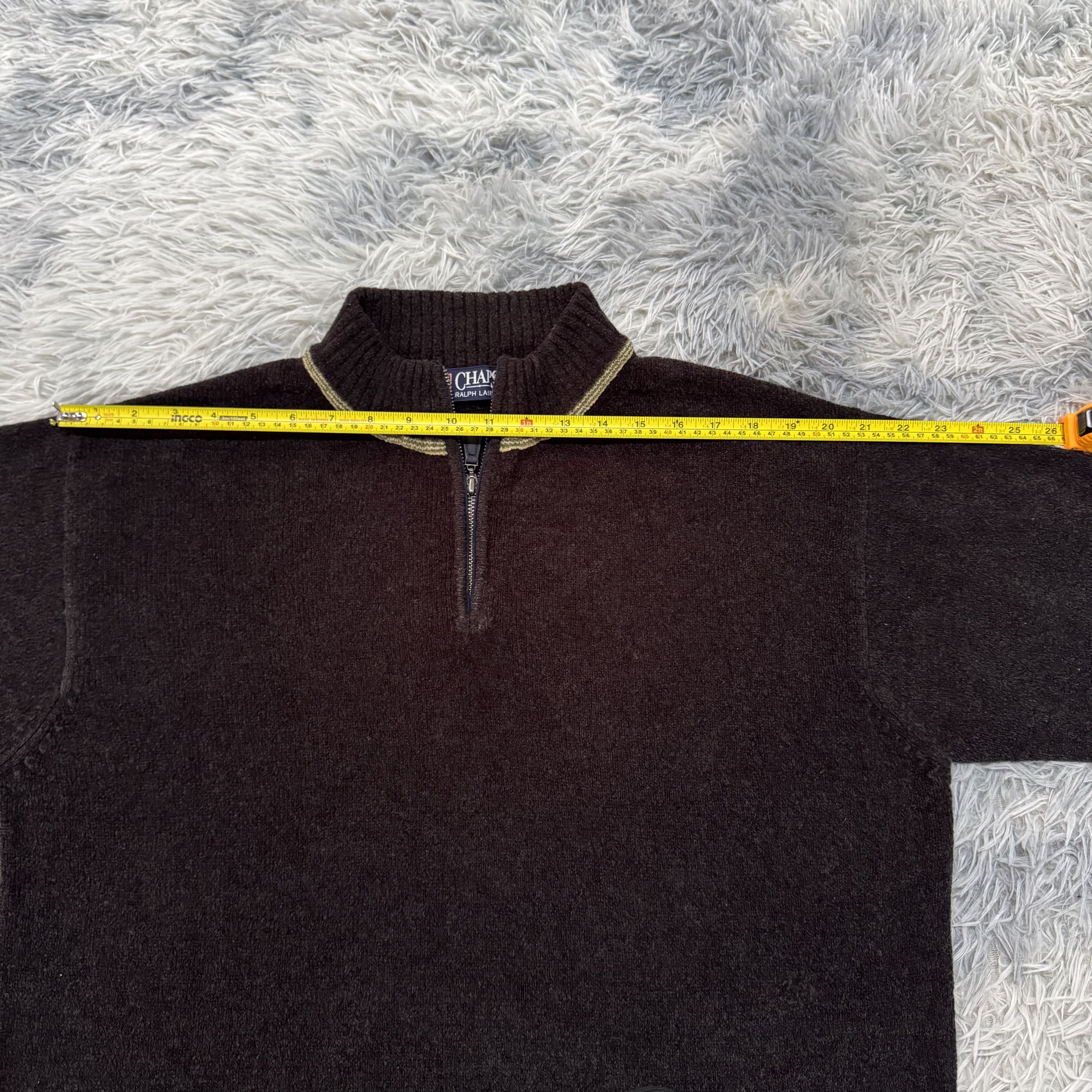 Chaps Ralph Lauren Vintage Chaps Ralph Lauren 1/4 Zipper Sweater Streetwear Size US L / EU 52-54 / 3 - 6 Thumbnail