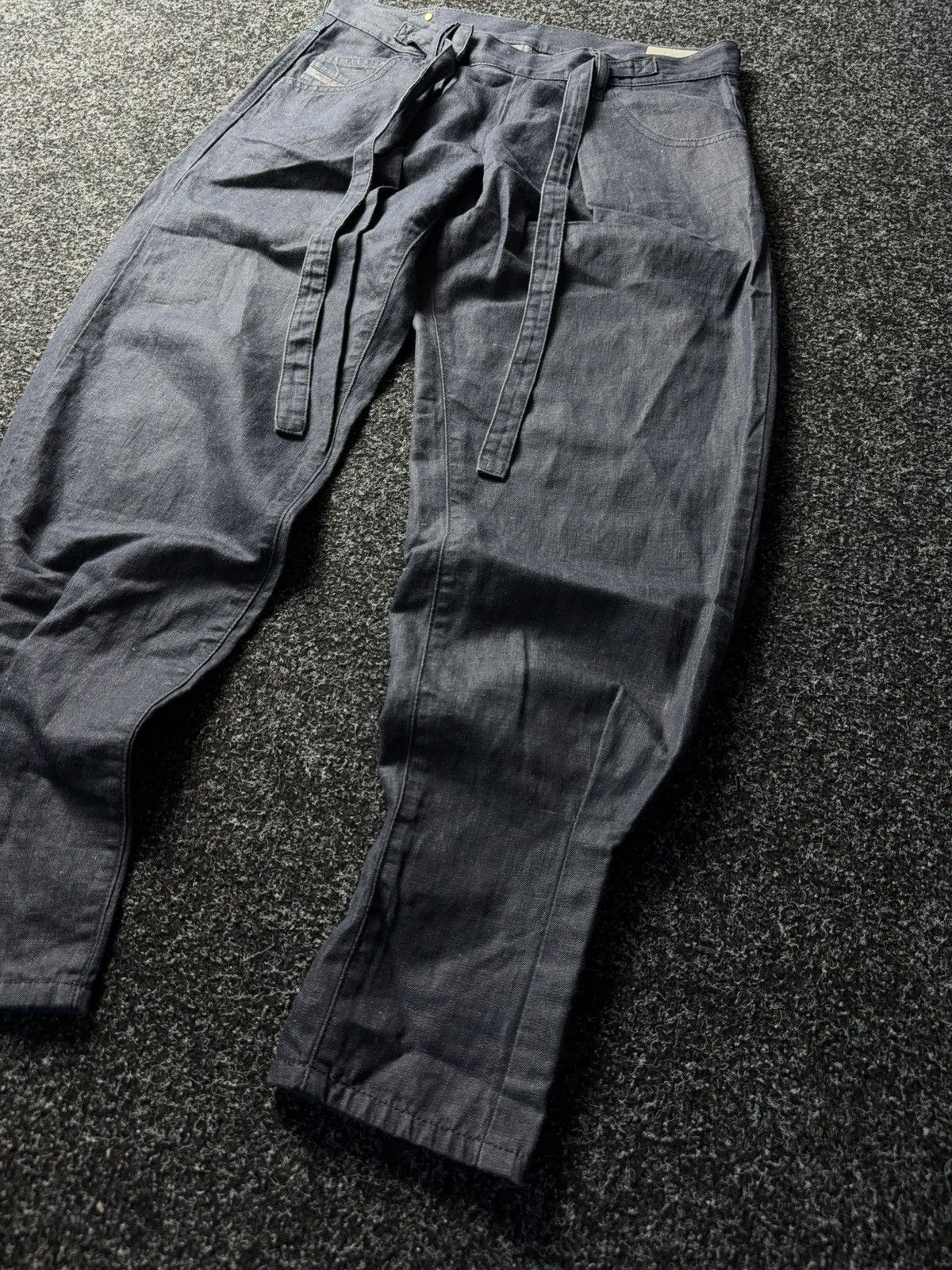 Diesel Luxury Avant Garde Diesel Saada Japanese style denim pants Size 28" / US 6 / IT 42 - 3 Thumbnail
