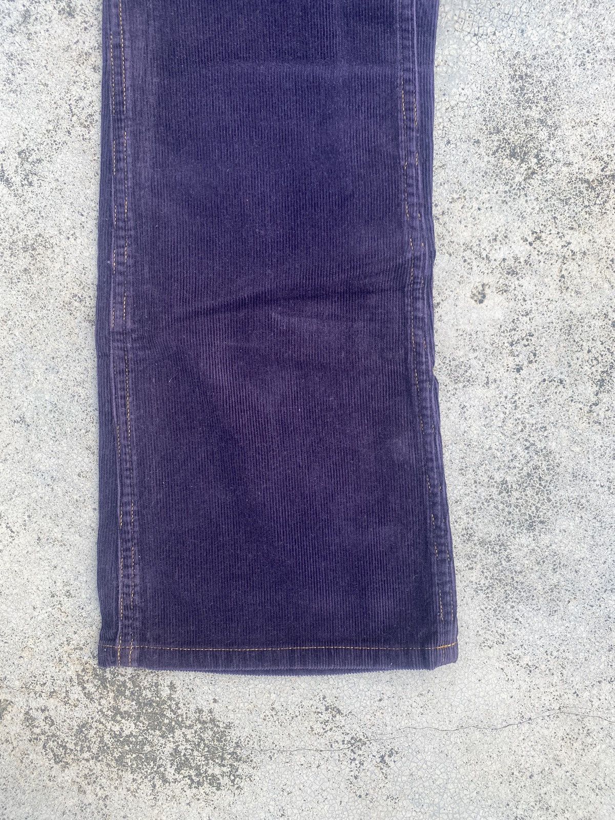 Designer × Hysteric Glamour × Japanese Brand Flare Hysteric Glamour Corduroy Low Rise Bush Pants Size US 27 - 15 Thumbnail