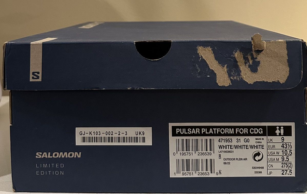 Comme des Garcons × Salomon Salomon x Comme Des Garcons Pulsar Platform Size US 9.5 / EU 42-43 - 8 Thumbnail