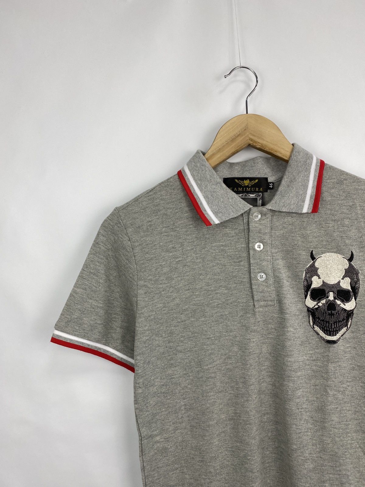 Kamakura 🇯🇵 Y2K Kamimura Tokyo Polo T-Shirt Japan Style kapital Rare Size US M / EU 48-50 / 2 - 3 Thumbnail