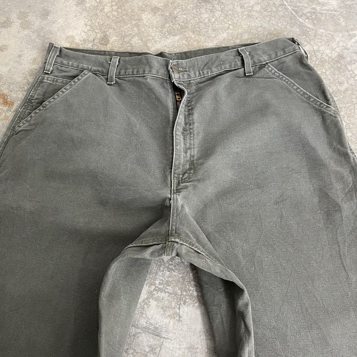 Carhartt Vintage Carhartt Moss Green Carpenter Work Pants Size US 39 - 10 Thumbnail