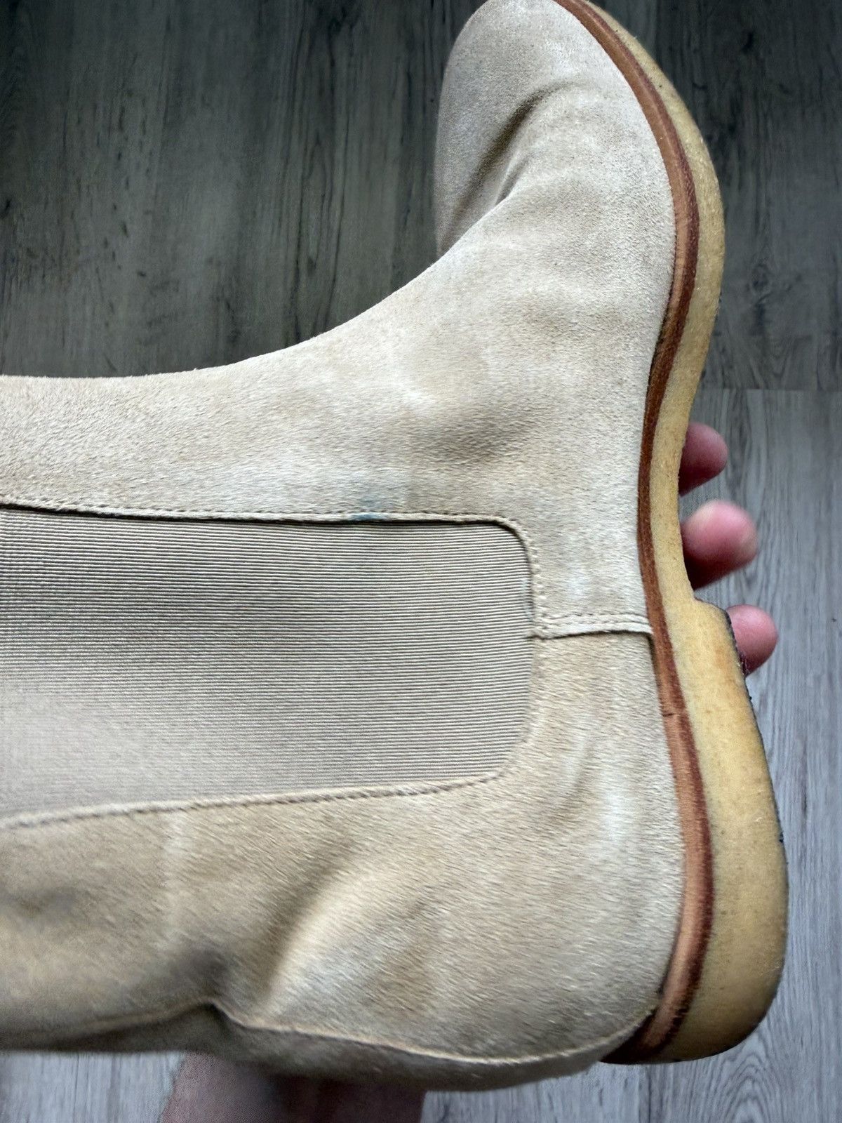 Common Projects Common Projects Beige Chelsea Boots Made in Italy EU40 US7 Size US 7 / EU 40 - 6 Thumbnail