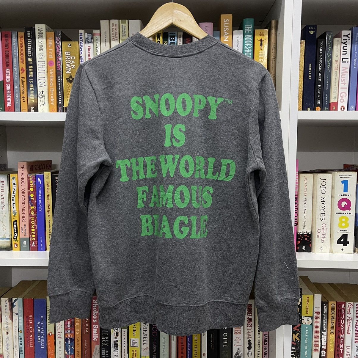 Japanese Brand × Peanuts × Vintage Snoopy Peanuts Japan Sweatshirt Size US M / EU 48-50 / 2 - 2 Thumbnail