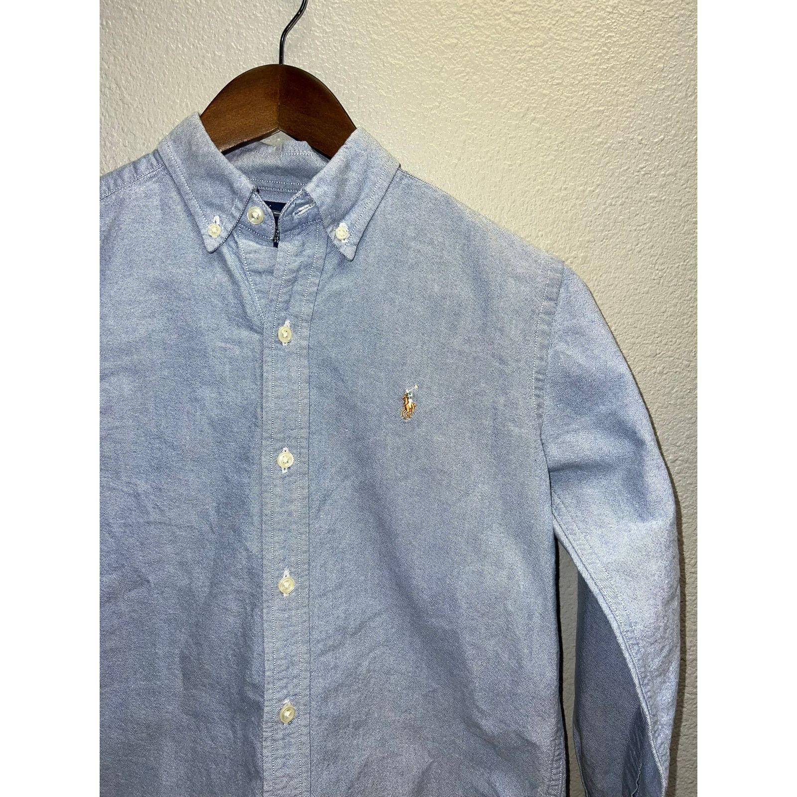 Ralph Lauren Youth Ralph Lauren Button Up Shirt Pony Long Sleeve Kids 12 Size XL / US 12-14 / IT 48-50 - 2 Thumbnail