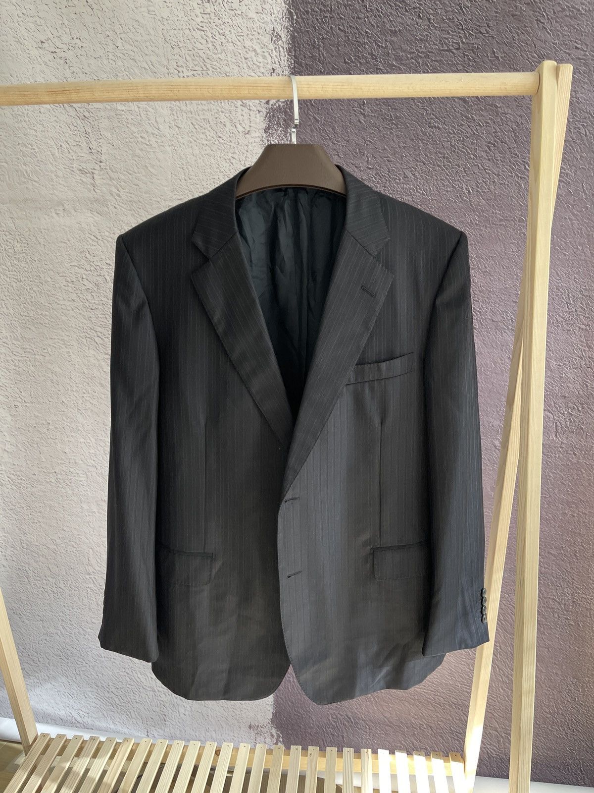 Lanvin Lanvin 15 Faubourg striped blazer 2 button sport coat Size 48R - 2 Thumbnail