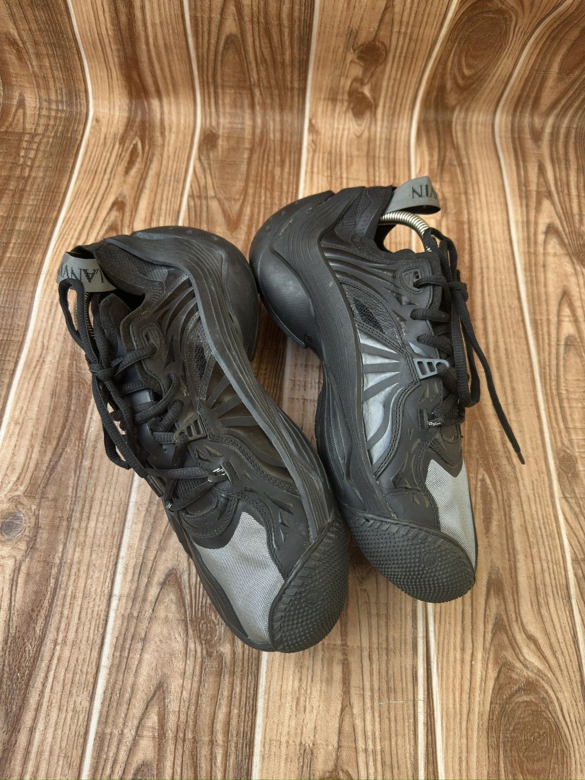 Lanvin Lanvin Flash X Sneakers Black Size US 10 / EU 43 - 12 Thumbnail