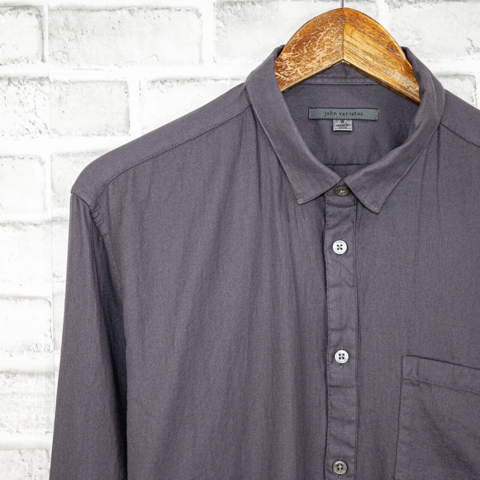 John Varvatos John Varvatos Collection Button up Shirt slim Layer Collar Size US M / EU 48-50 / 2 - 1 Thumbnail