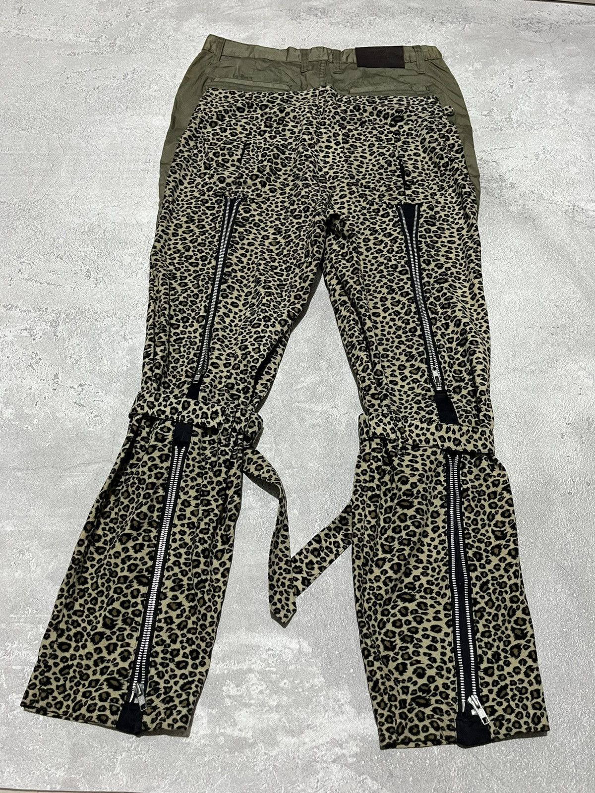 Japanese Brand Saintpain Leopart double waist zipper Size US 34 / EU 50 - 7 Thumbnail