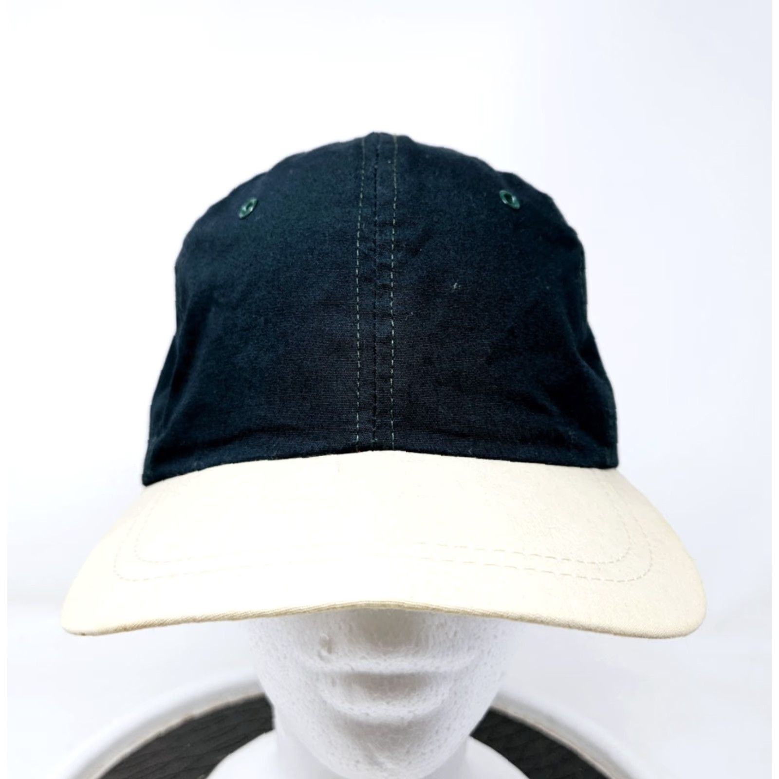 American Eagle Outfitters VINTAGE American Eagle Outfitters Hat Cap Black Adjustable Strap Made In USA Baseball Cap Men One Size Black 90s USA Adjustable Mens Size ONE SIZE - 2 Thumbnail