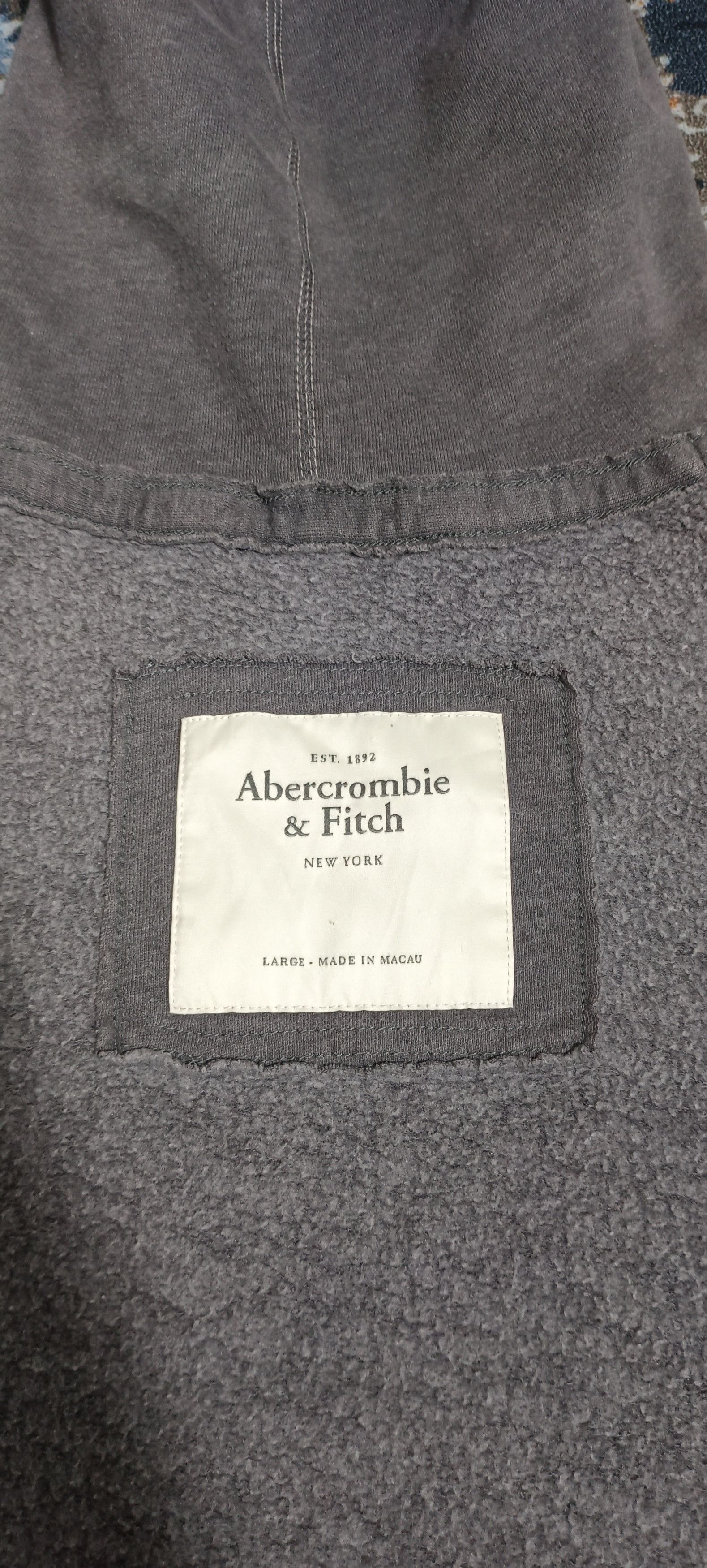 Abercrombie & Fitch × Vintage Abercrombie & Fitch Spell Out Hoodie Size US S / EU 44-46 / 1 - 7 Thumbnail