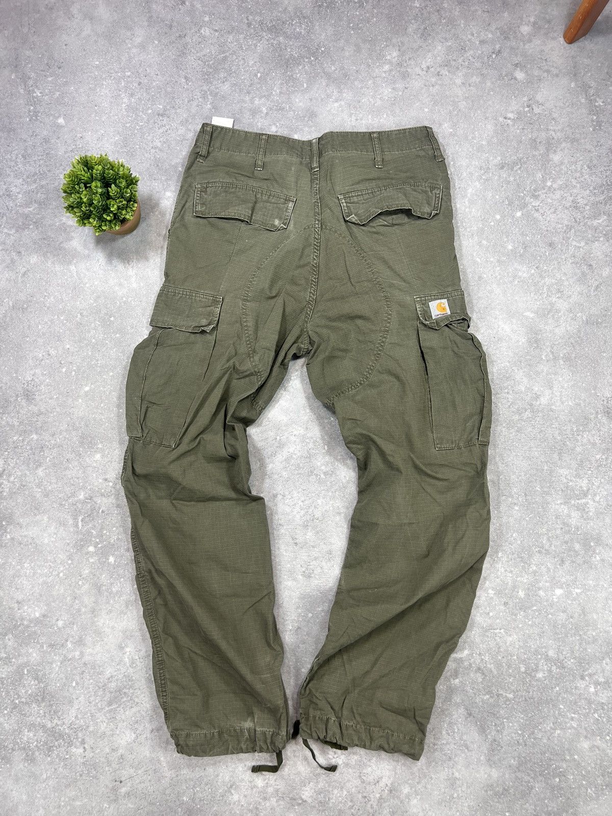 Carhartt × Vintage Vintage Carhartt Cargo Baggy Pants Loose Fit Workwear Wide Size US 32 / EU 48 - 5 Thumbnail