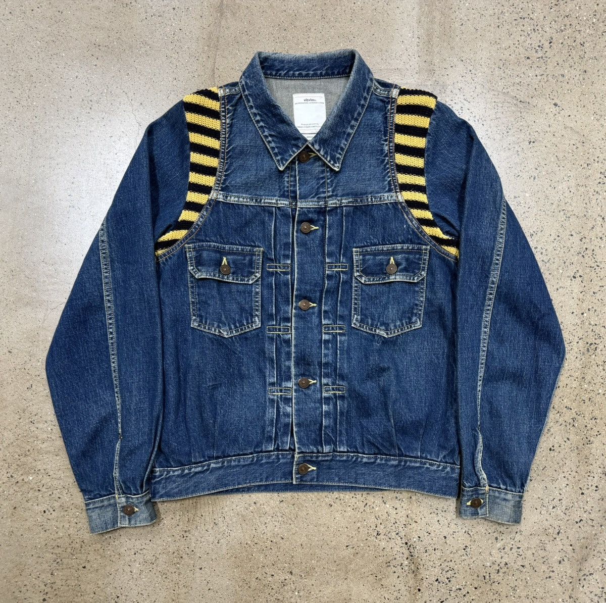 Visvim visvim 18ss 101 jkt jumbo dmgd （ribs） Size US M / EU 48-50 / 2 - 1 Thumbnail