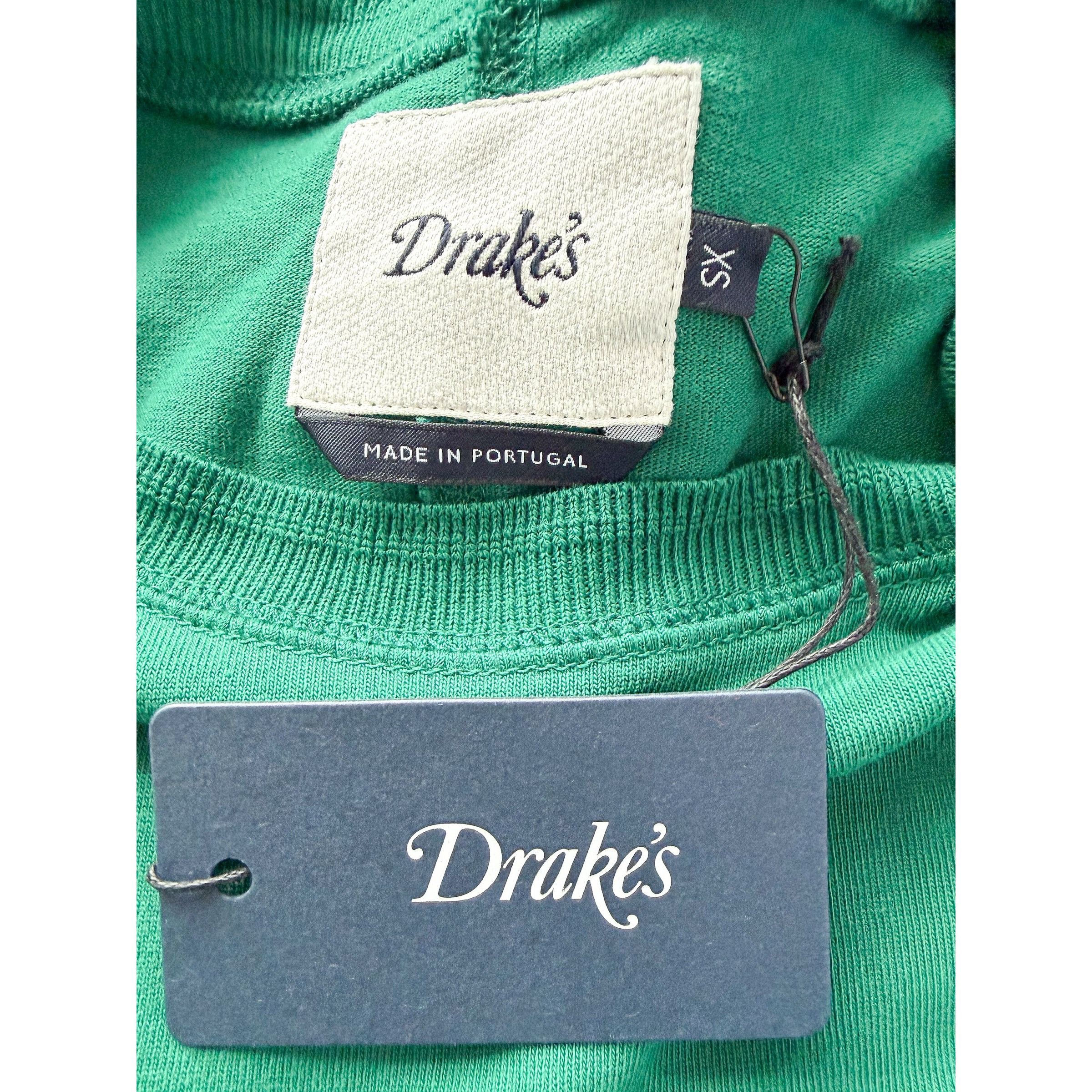 Drake's Drake's Green Long Sleeve Hiking Tee Size US XXS / EU 40 - 4 Thumbnail