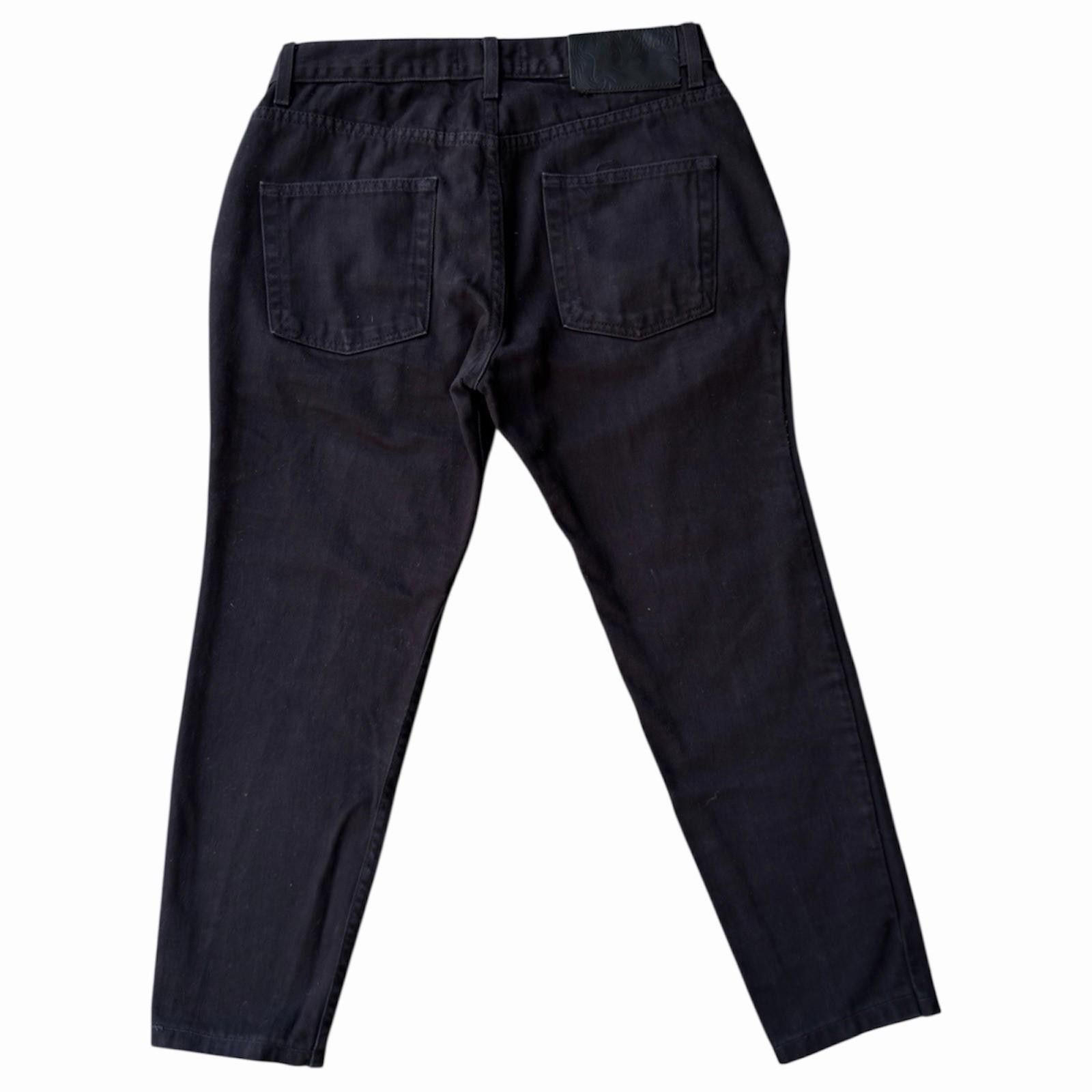 Naked & Famous Naked & Famous Easy Guy Black Selvedge Chino Pants Size 31 Size US 31 - 2 Thumbnail
