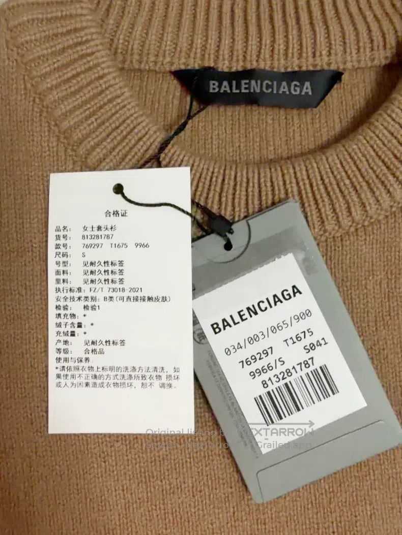 Balenciaga Unisex Women's Sweater