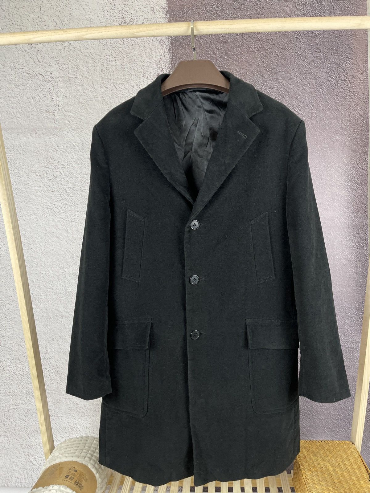 Versace Versace Jeans Couture vintage cotton single breasted coat Size US XL / EU 56 / 4 - 1 Thumbnail