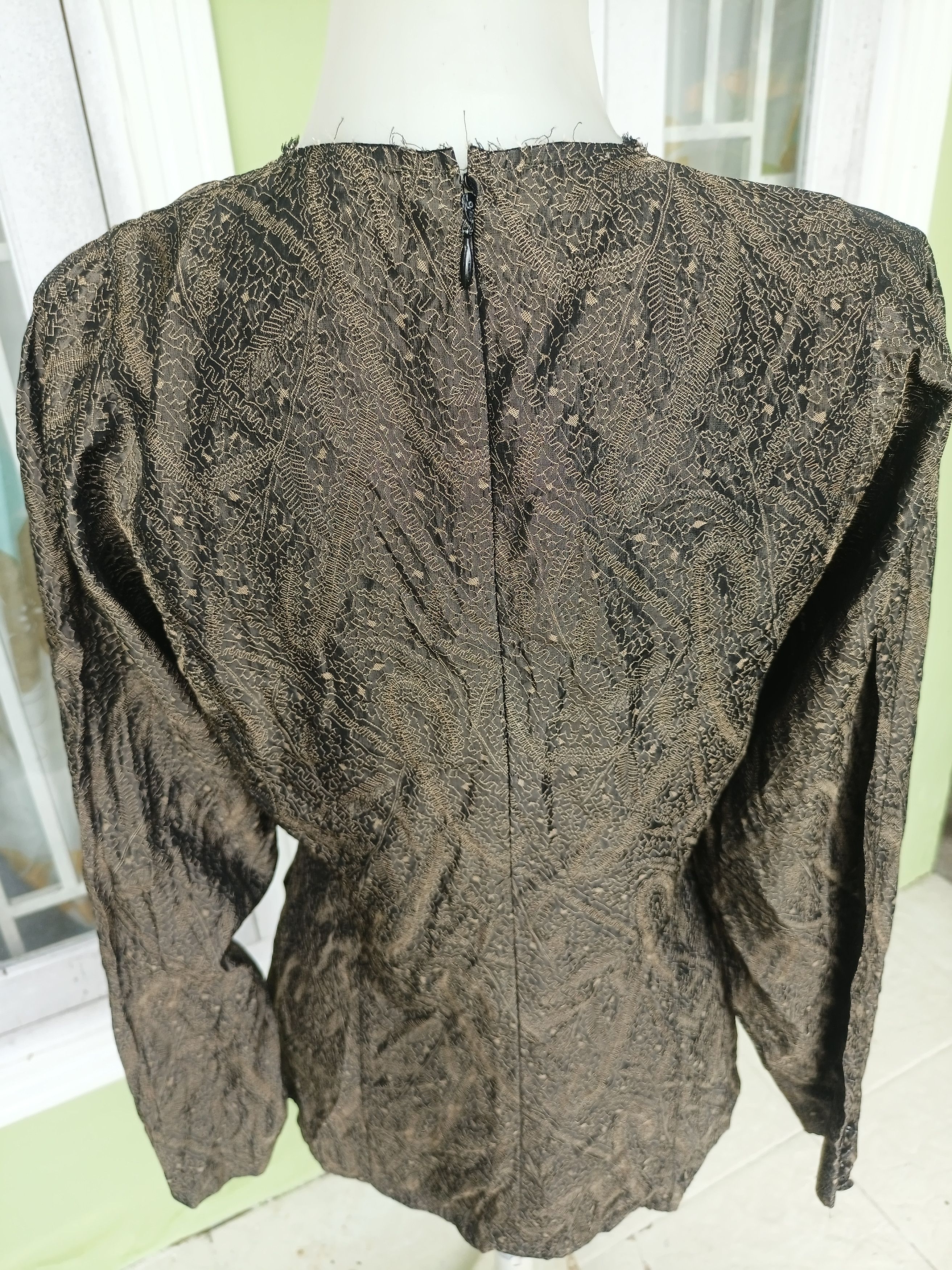 Hiroko Koshino Homme × Japanese Brand × Vintage Vintage HIROKO KOSHINO Pret A Porter Long Sleeve Size US M / EU 48-50 / 2 - 18 Thumbnail