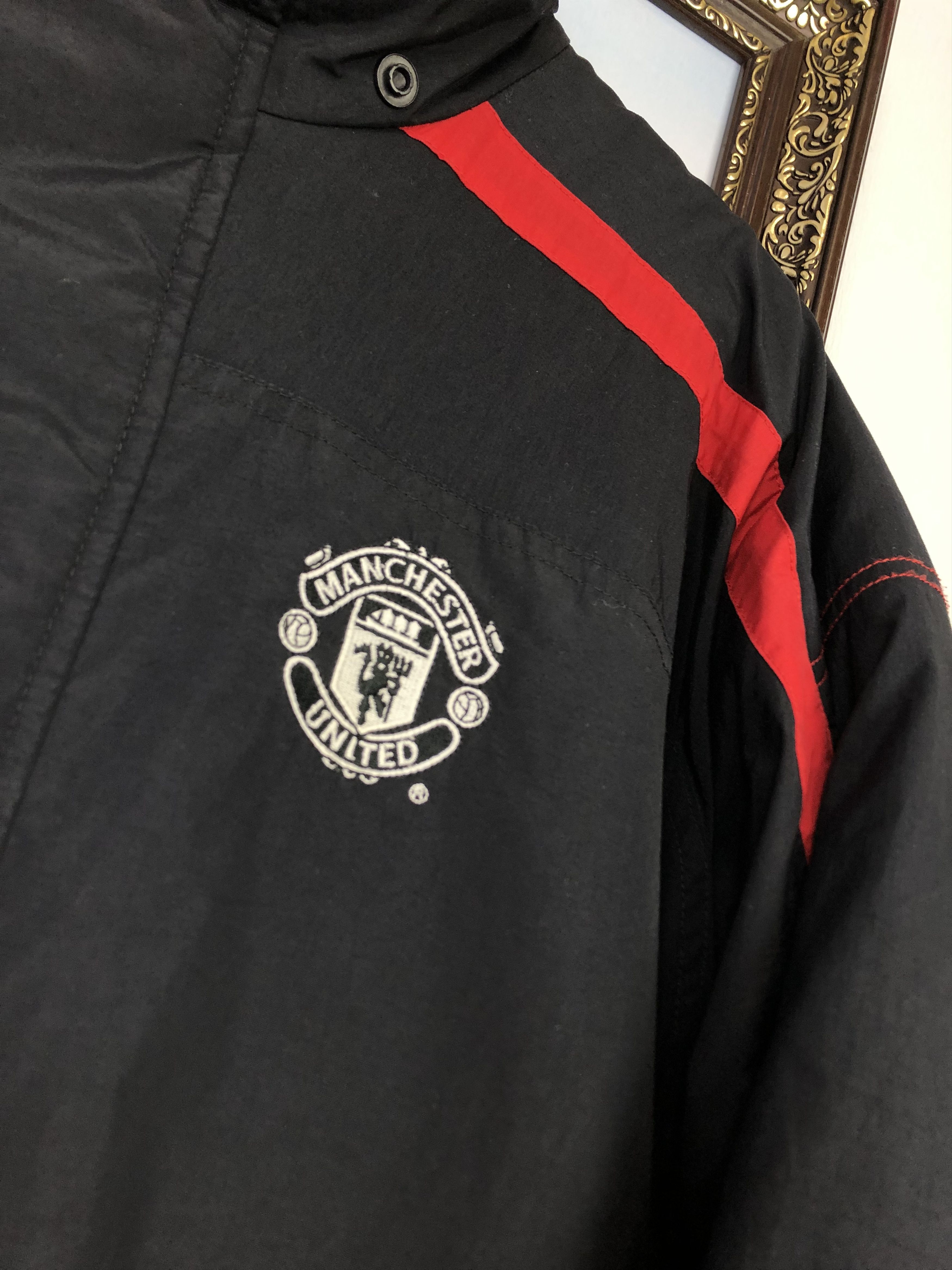 Umbro Vintage 90's Manchester United Football Jacket Track Top Size US M / EU 48-50 / 2 - 2 Thumbnail