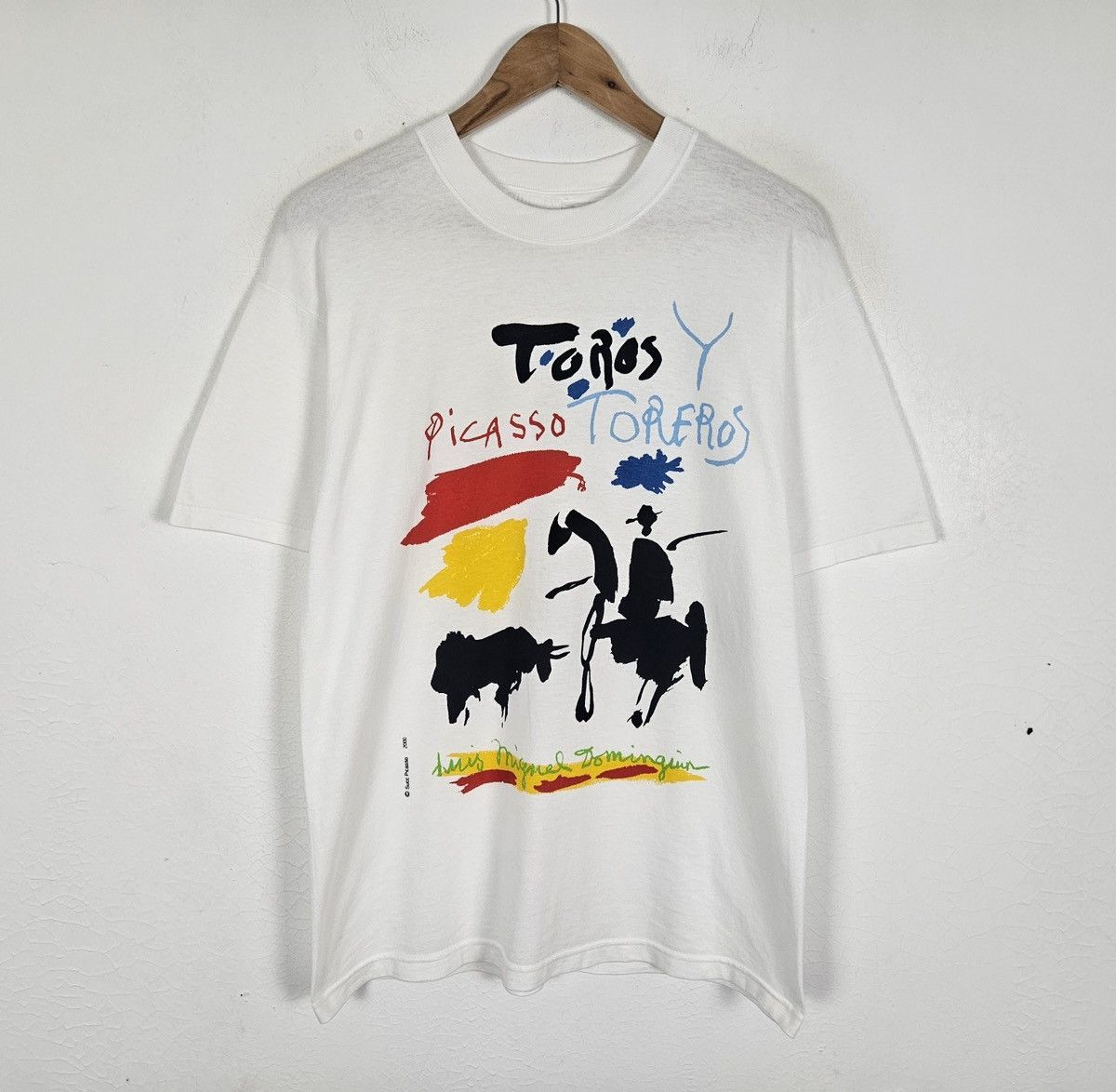 Vintage Vintage Pablo Picasso Succ Miro Toros Y Toreros Art Shirt Size US M / EU 48-50 / 2 - 2 Thumbnail