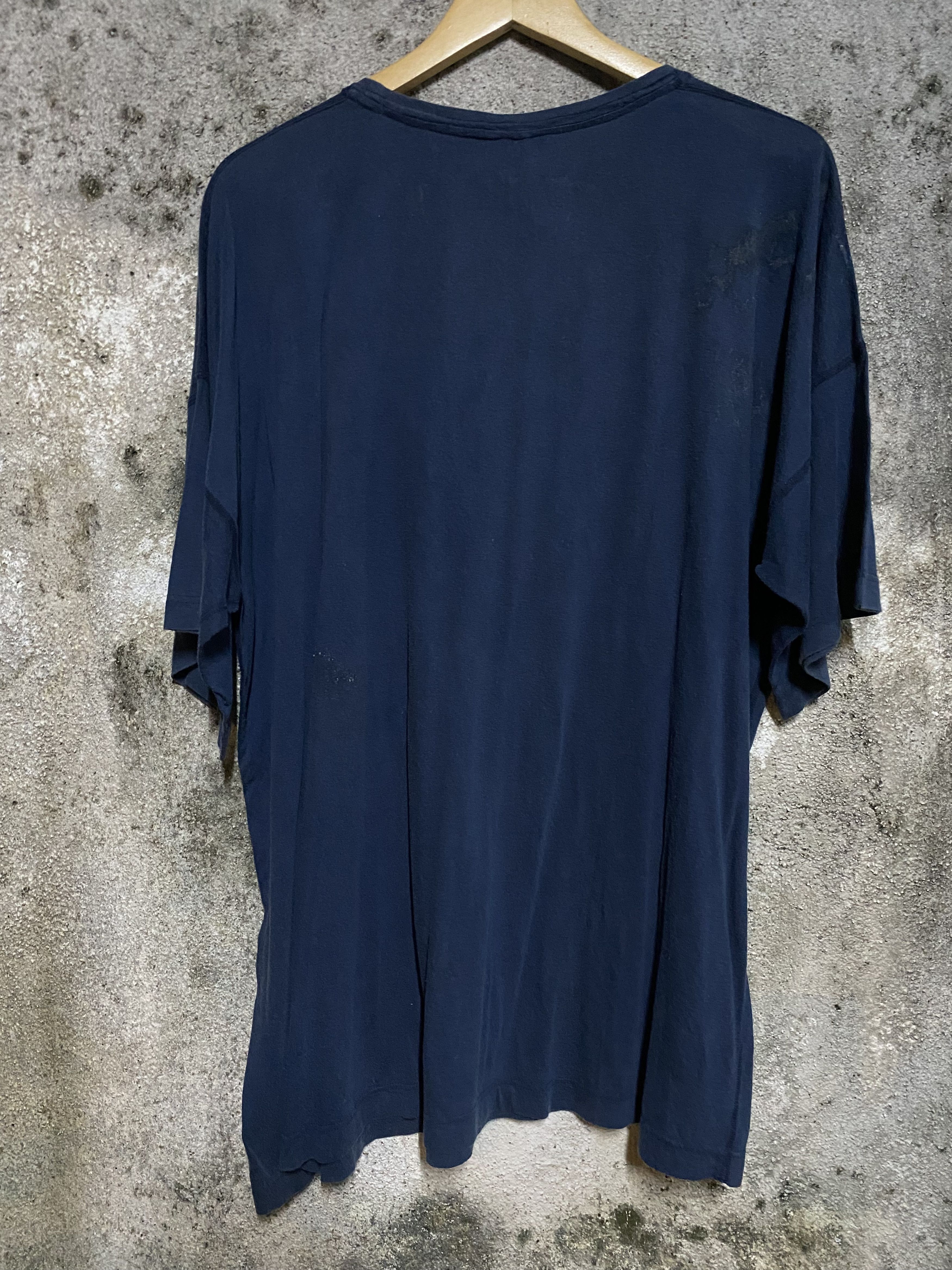 Vivienne Westwood Vivienne Westwood Homewear Big Logo Tshirt Navy Blue Size US L / EU 52-54 / 3 - 5 Thumbnail