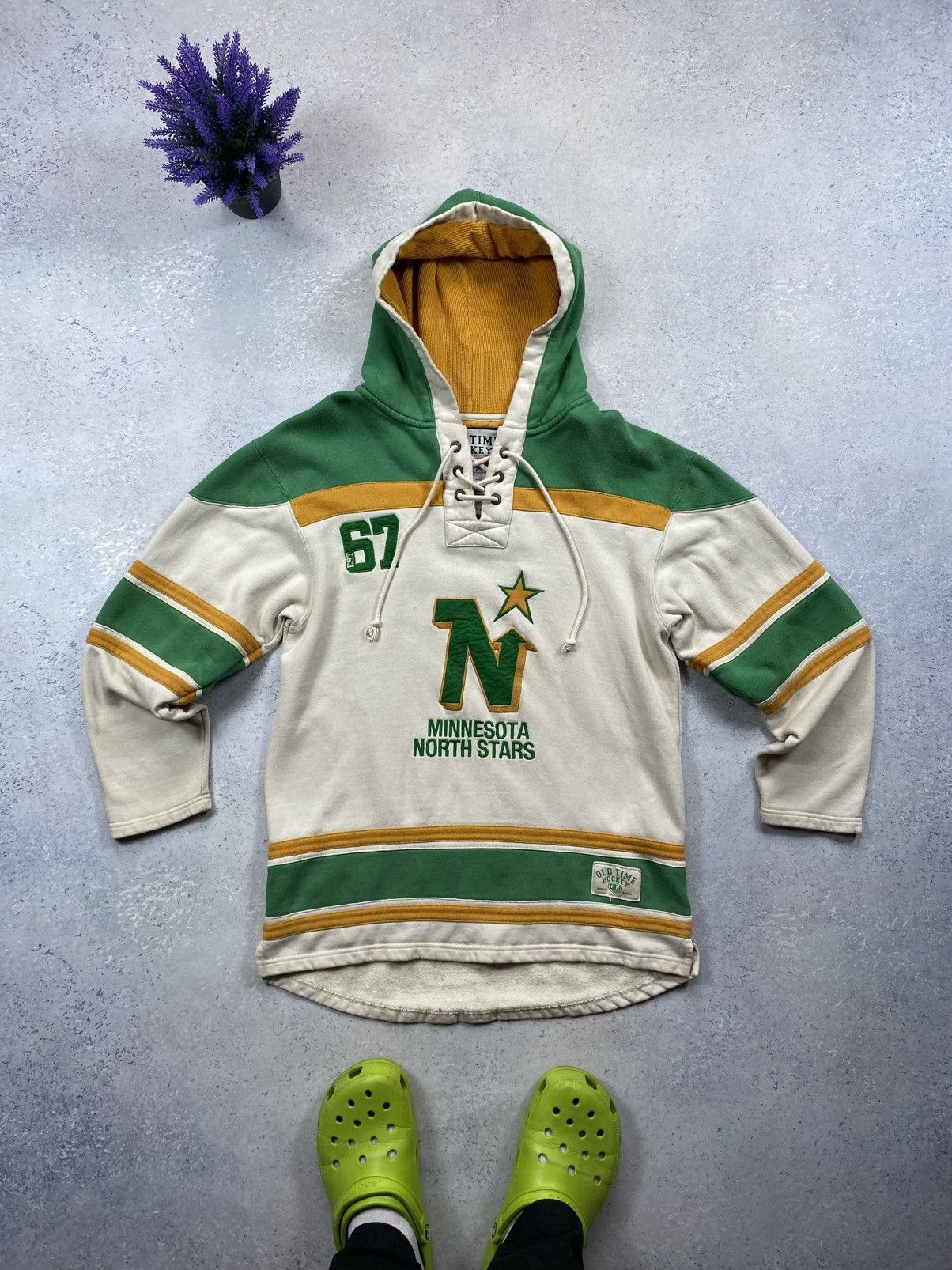 NHL Minnesota North Stars Jersey Vintage Old Time Hockey Brand Size US M / EU 48-50 / 2 - 2 Thumbnail