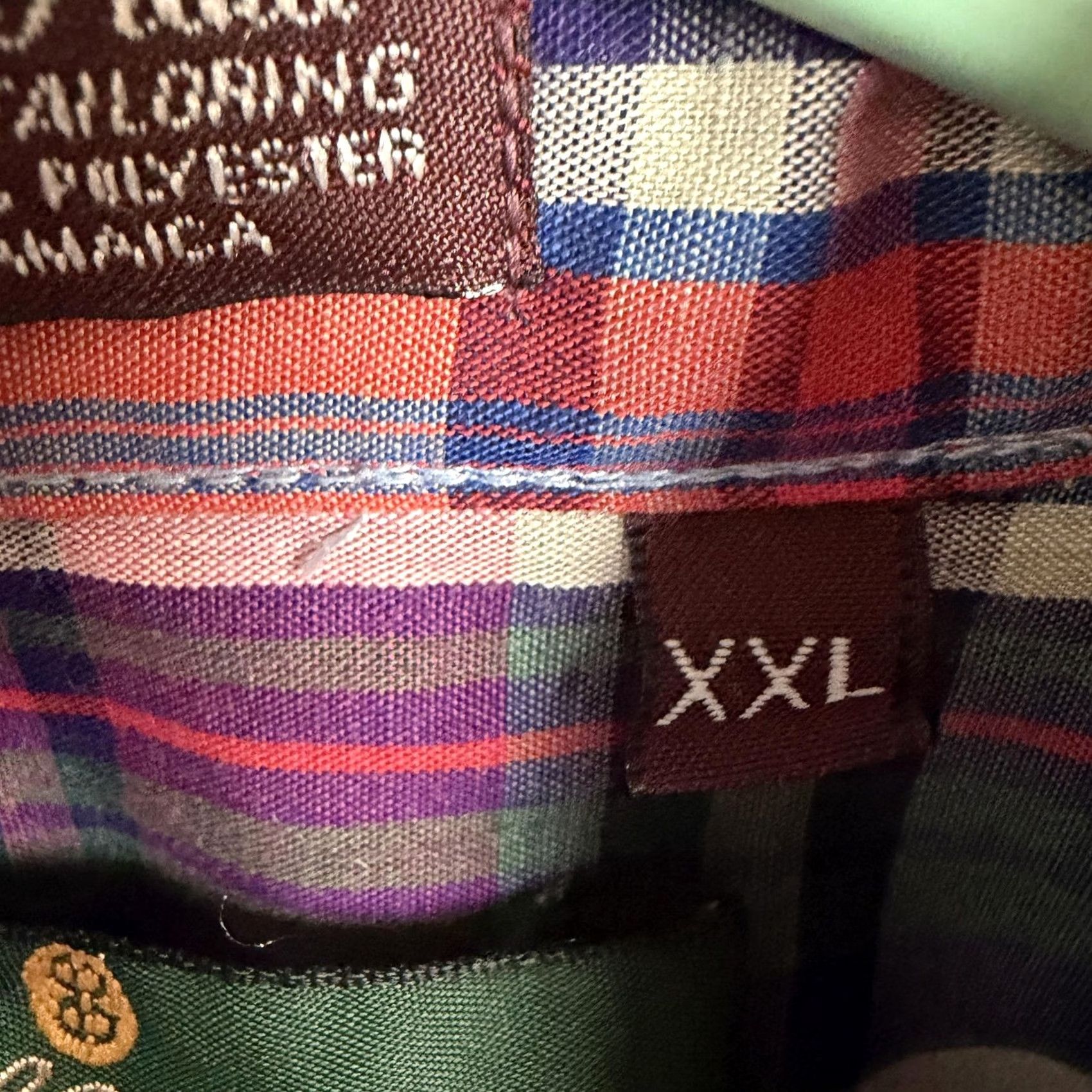 Bill Blass Bill Blass Signature Shirt Mens 2XL Multicolor Plaid Short Sleeve Preppy Casual Shirt Size US XXL / EU 58 / 5 - 6 Thumbnail