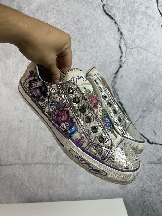 converse ed hardy